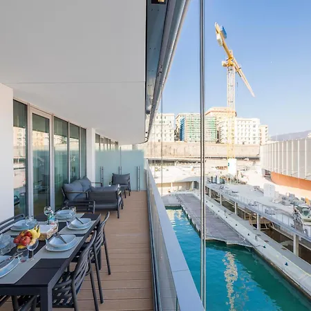 Waterfront Lux, 2 Bed Studio, Parking By Tilo 公寓 热那亚