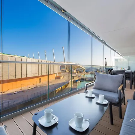Waterfront Lux, 2 Bed Studio, Parking By Tilo 公寓 *